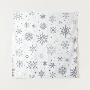 Snowflake pattern tapestry