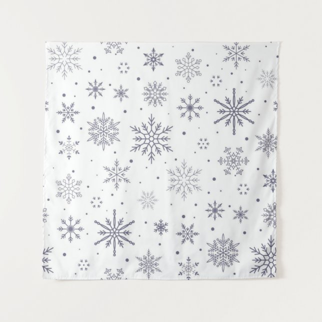Snowflake pattern	 tapestry (Front)