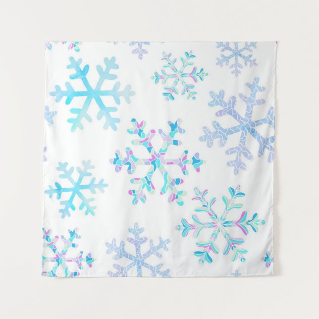 Snowflake pattern	 tapestry (Front)