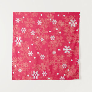 Snowflake pattern tapestry