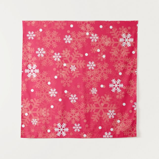 Snowflake pattern	 tapestry (Front)