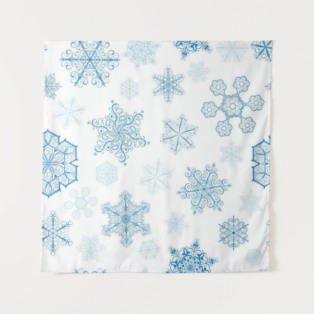 Snowflake pattern	 tapestry (Front)