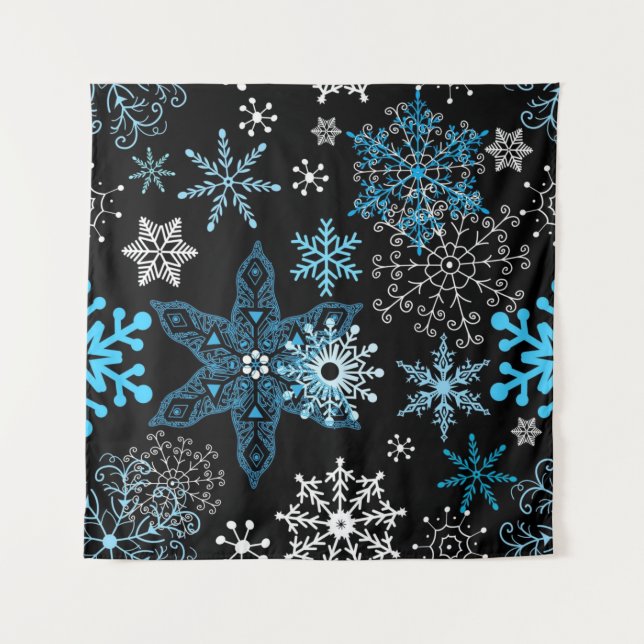 Snowflake pattern	 tapestry (Front)