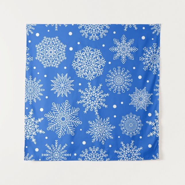 Snowflake pattern	 tapestry (Front)