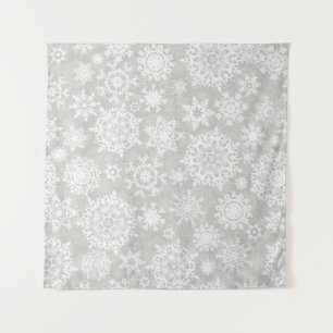 Snowflake pattern tapestry