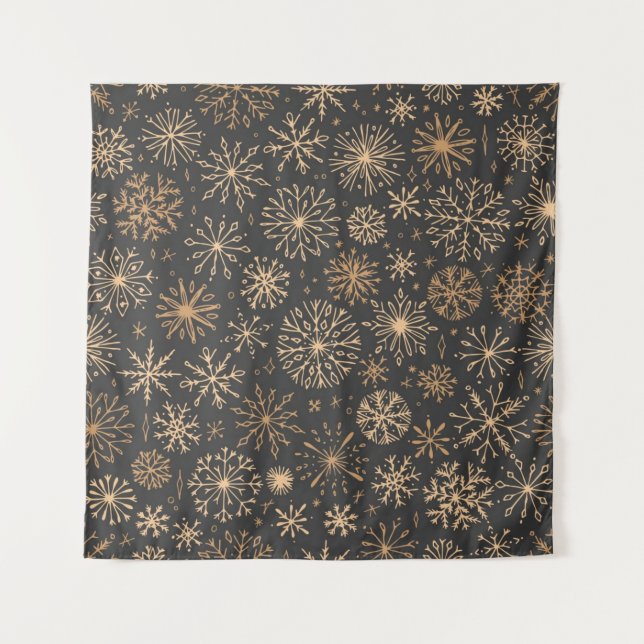 Snowflake pattern	 tapestry (Front)