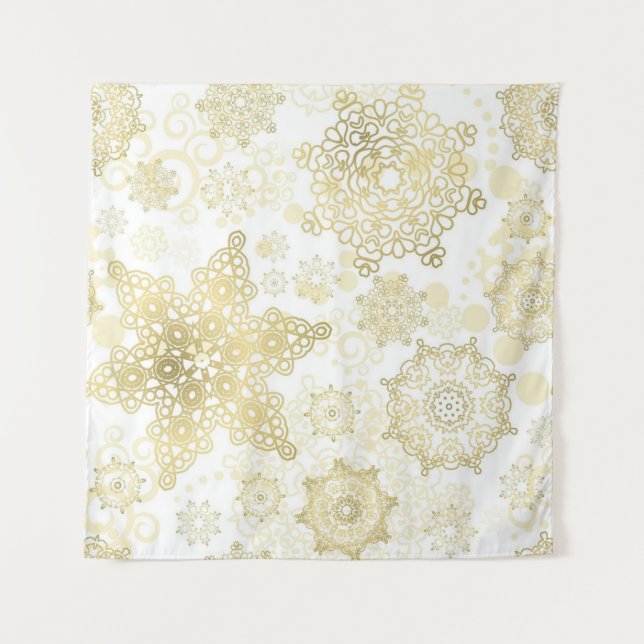 Snowflake pattern	 tapestry (Front)