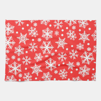 Snowflake Pattern Tea Towel