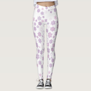 Snowflake Patterns Leggings