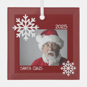 Snowflake Photo Ornament