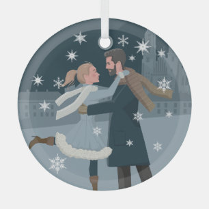 Snowflake Photo Ornament - Personalised Keepsake