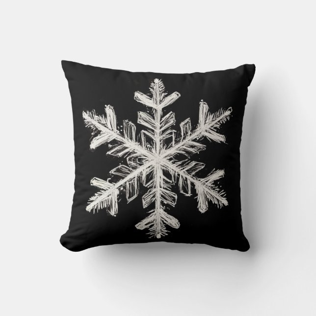 Snowflake Pillow (Front)