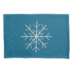Snowflake  pillowcase