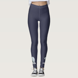 Snowflake Polar Bear Leggings