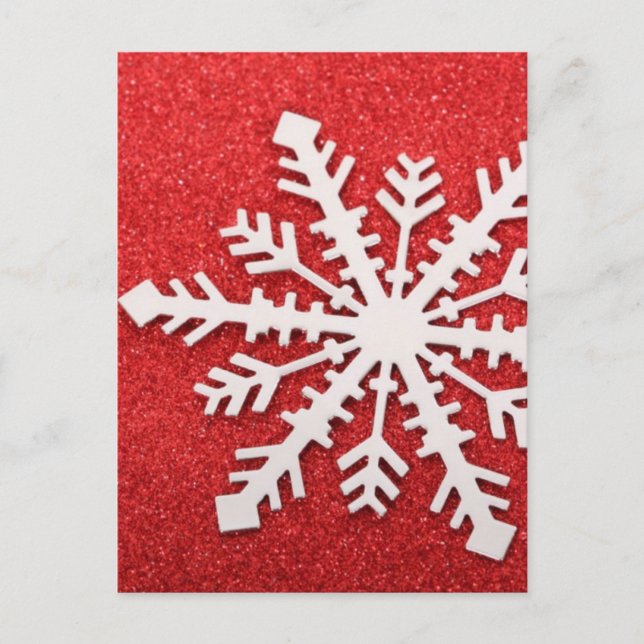Snowflake Postcard (Front)