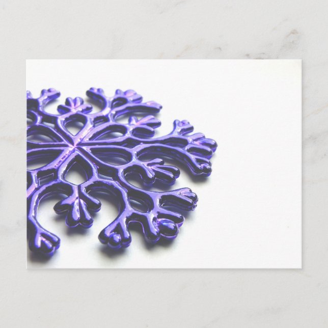 Snowflake Postcard (Front)