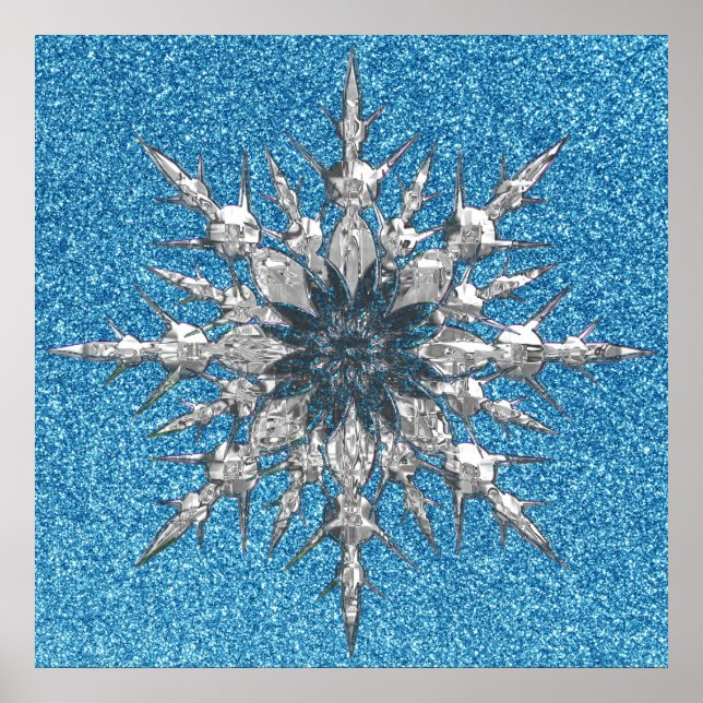 Snowflake Poster (Front)