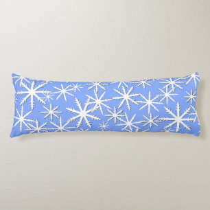 Snowflake  Print Body Cushion