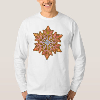 SNOWFLAKE-Retro Vintage Snowflake, Winter Sports T-Shirt