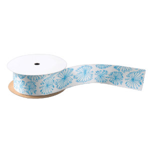 Snowflake Ribbon Satin Ribbon