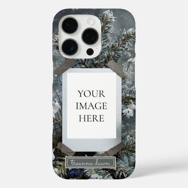 Snowflake Serenity Case-Mate iPhone Case (Back)