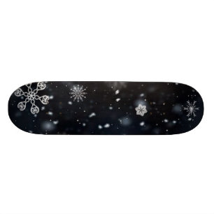Snowflake Skateboard