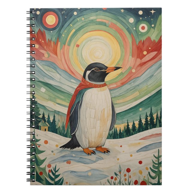 Snowflake Soirée Notebook (Front)
