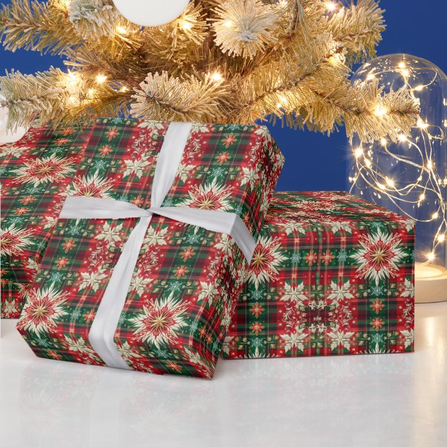 Snowflake Splendour Wrapping Paper (Holidays)