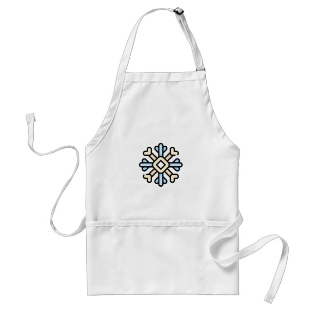 snowflake standard apron (Front)