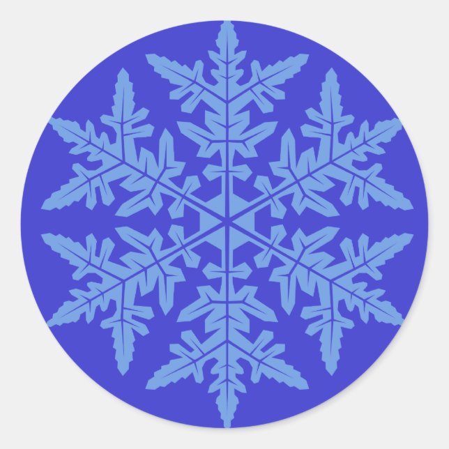 Snowflake Sticker (Front)