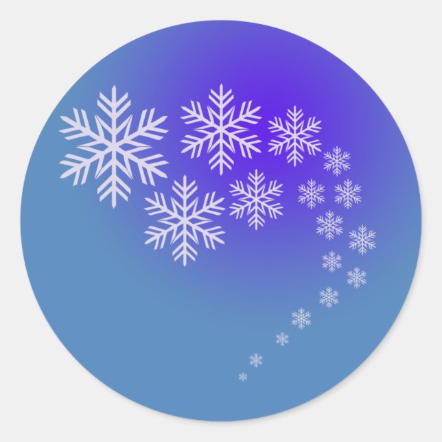 Snowflake Stickers (Front)