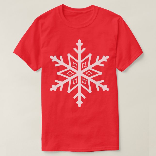 Snowflake  T-Shirt (Design Front)