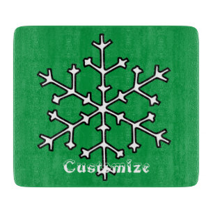 Snowflake Thunder_Cove Cutting Board
