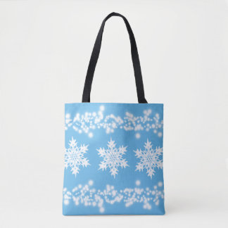 Snowflake Tote Bag