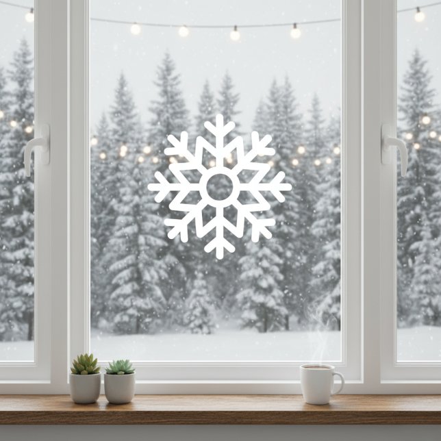 Snowflake Window Cling (Snowflake Window Cling)