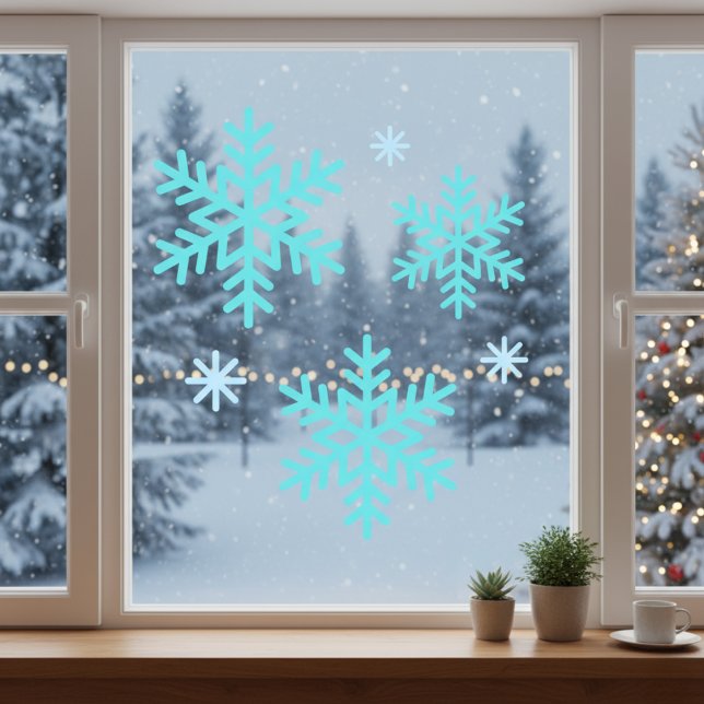Snowflake Window Cling (Snowflake Window Cling)