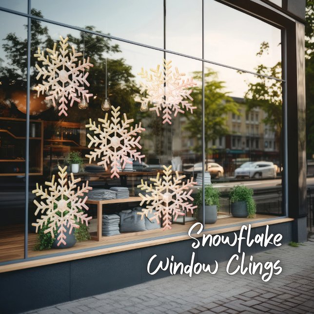 Snowflake Window Cling (Snowflake Window Cling)