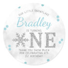 Snowflake Winter 1st Birthday