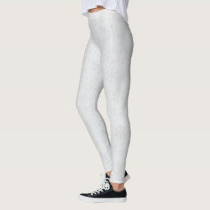 Snowflake Winter Christmas Pattern Leggings