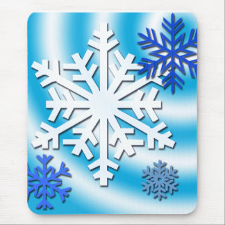 SnowFlake Wonderland Mouse Mat
