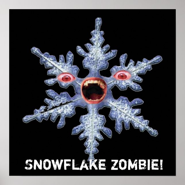 Snowflake Zombie! Poster (Front)