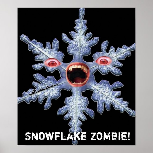 Snowflake Zombie! Poster (Front)