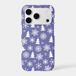 Snowflakes and Pine Trees