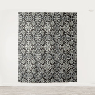 Snowflakes art tapestry