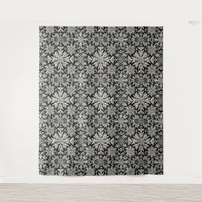 Snowflakes art tapestry (Front)