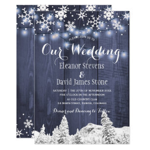 winter snowflake wedding invitations zazzle co uk