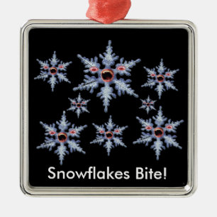 Snowflakes Bite Ornament