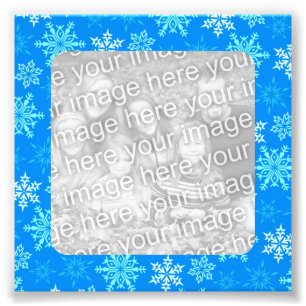 Snowflakes Border Photo