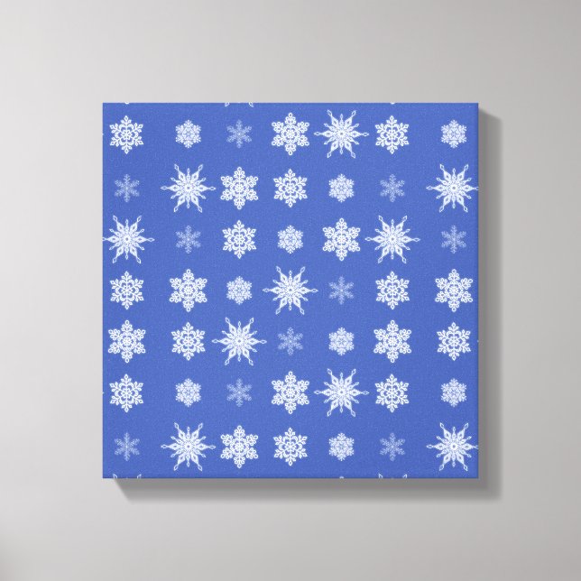 Snowflakes Canvas Print (Front)