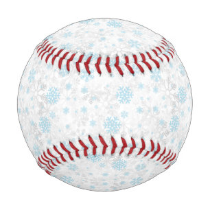 Snowflakes Christmas/winter Baseball